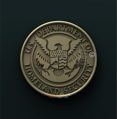 US DEPARTMENT OF HOMELAND SECURITY 3D STL 3DWave